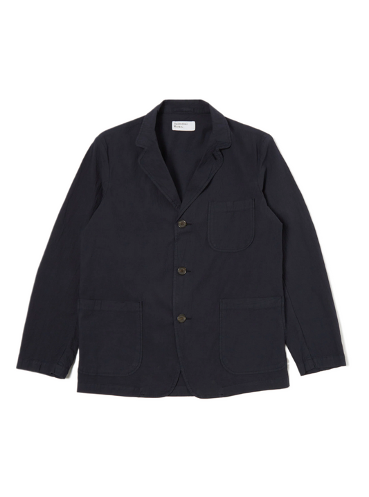 Veste "Three Button" Navy Seersucker II