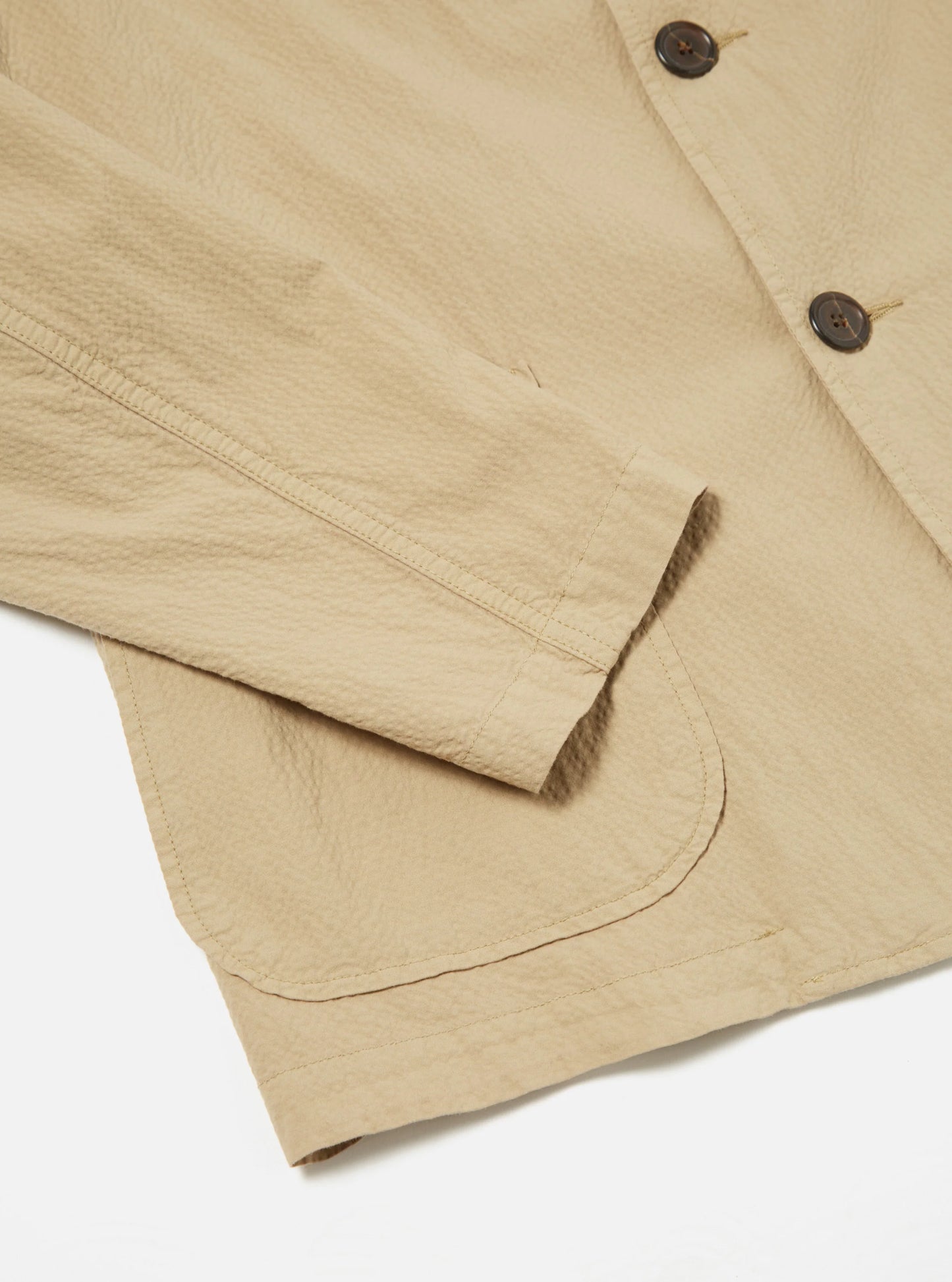 Veste "Three Button" Summer Oak Seersucker