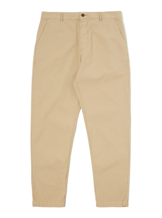 Chino "Military" Summer Oak Seersucker