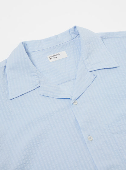 Chemise "Camp II" Pale Blue Onda Cotton