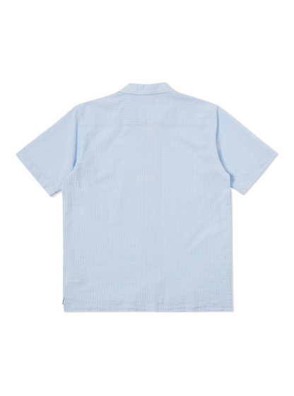 Chemise "Camp II" Pale Blue Onda Cotton