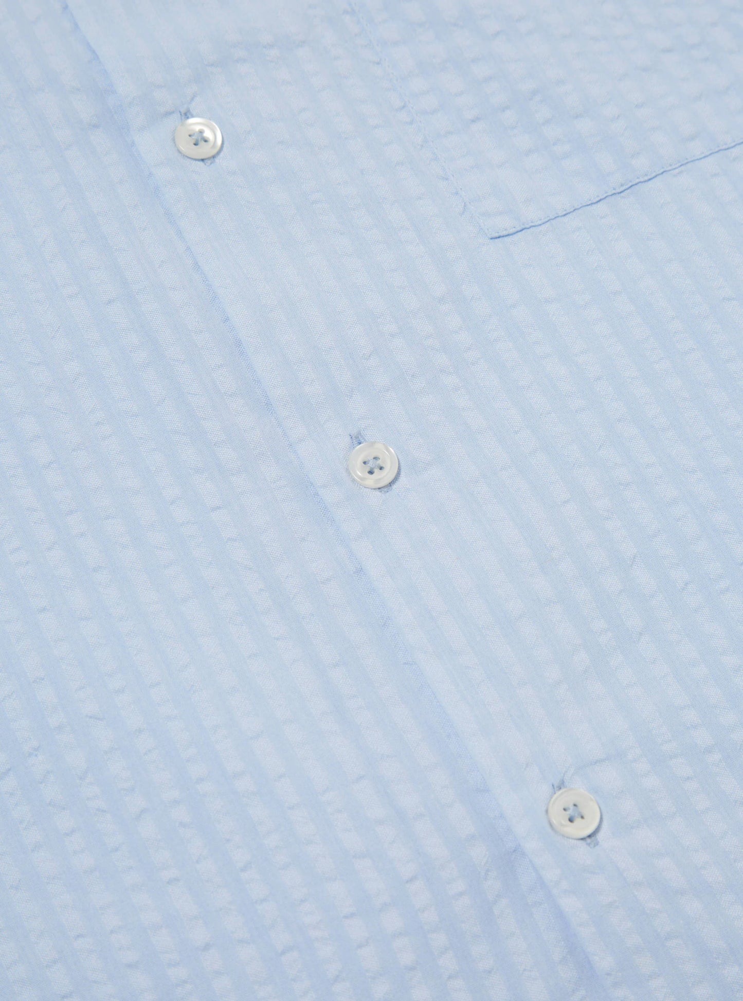 Chemise "Camp II" Pale Blue Onda Cotton