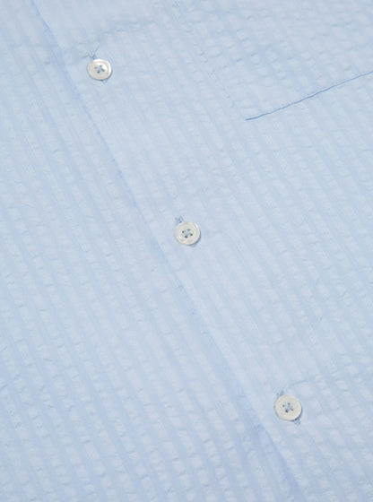 Chemise "Camp II" Pale Blue Onda Cotton