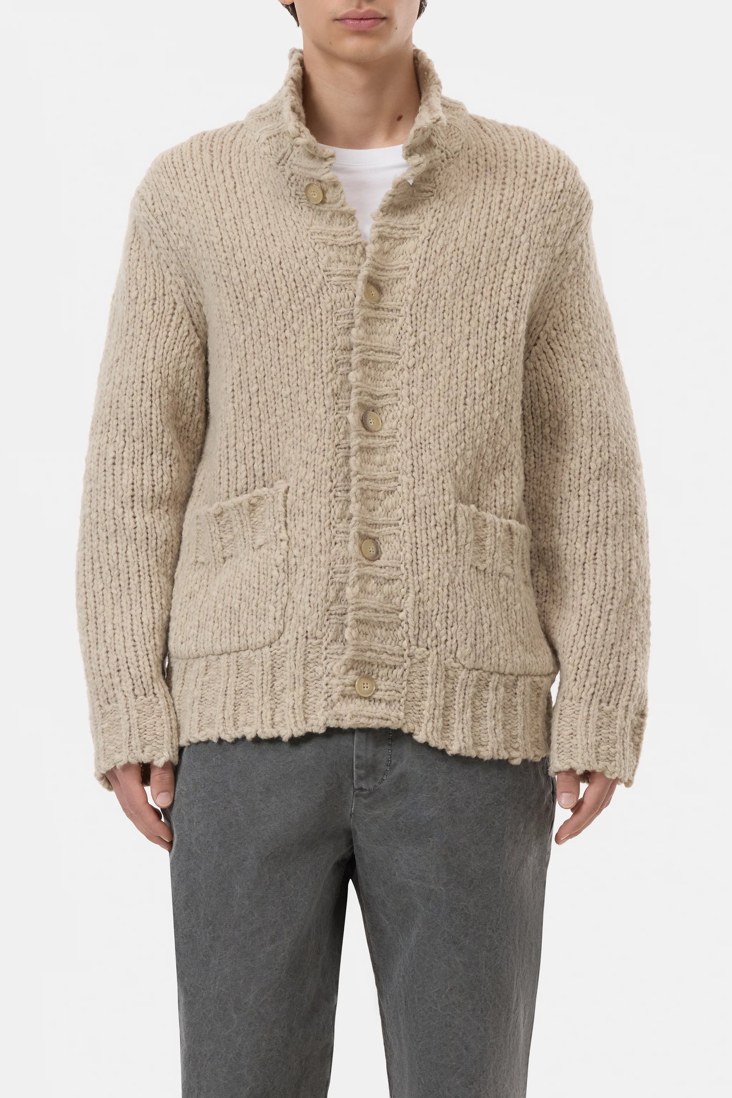 Turtleneck Cardigan