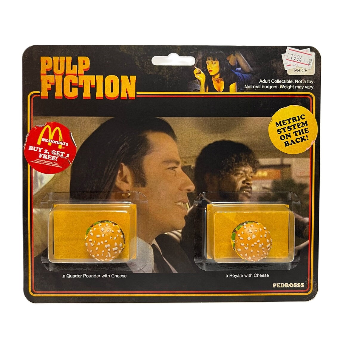 Pulp Fiction - Quarter Pounder and Royale with Cheese metric system Scene !