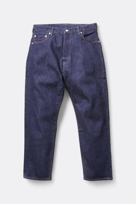 Loose Ankle Denim One Wash (Indigo)